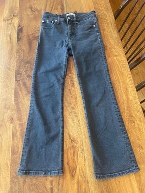 Madewell Black Flare Jeans - Wide Leg Denim